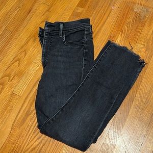 Denim Forum Lola High Rise Skinny Crop